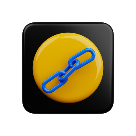 Link Chain  3D Icon