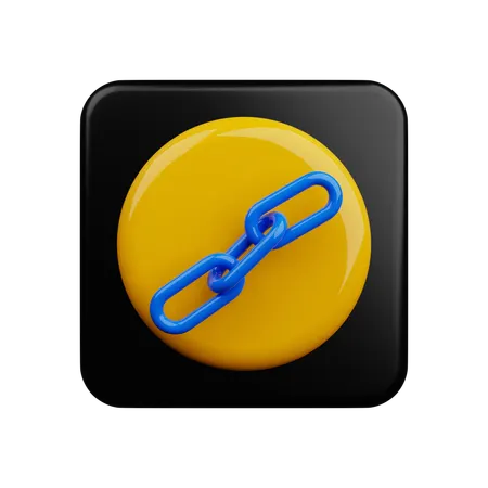 Link Chain  3D Icon