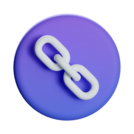 Link Chain  3D Icon