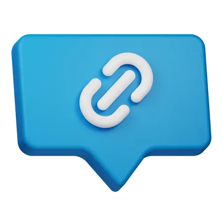 Link-Chat  3D Icon