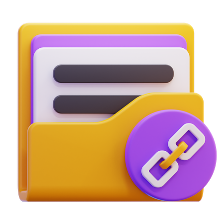 Linkdatei  3D Icon