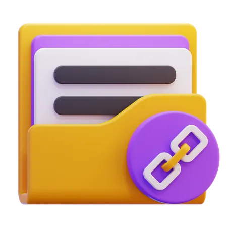 Linkdatei  3D Icon