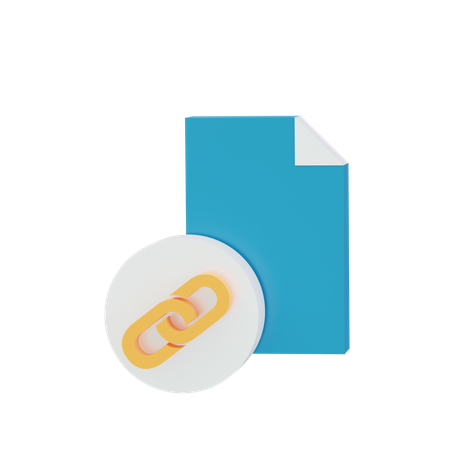 Linkdatei  3D Icon