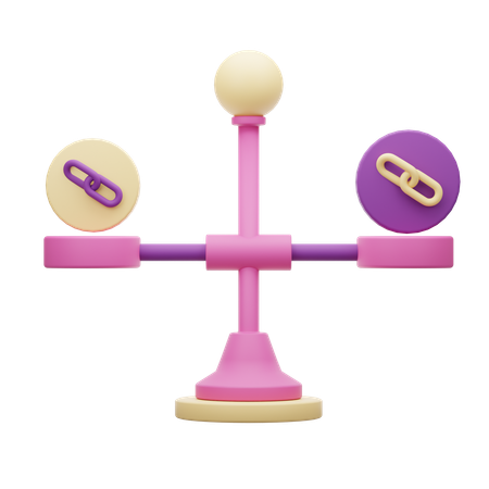 Link Equity  3D Icon