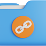 link folder symbol
