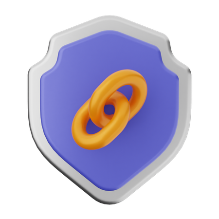 Link Shield-Schutz  3D Icon