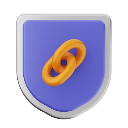 Link Shield-Schutz  3D Icon