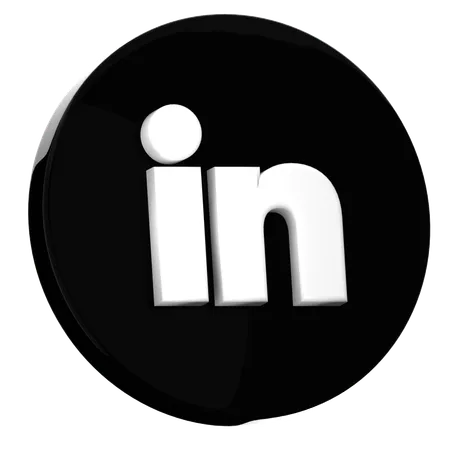 Linkedin  3D Icon