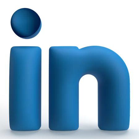 Linkedin  3D Icon