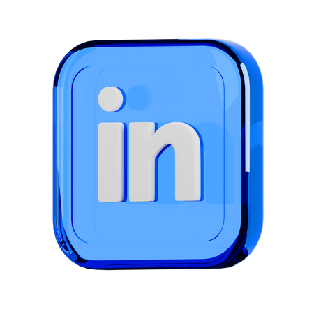 LinkedIn  3D Icon