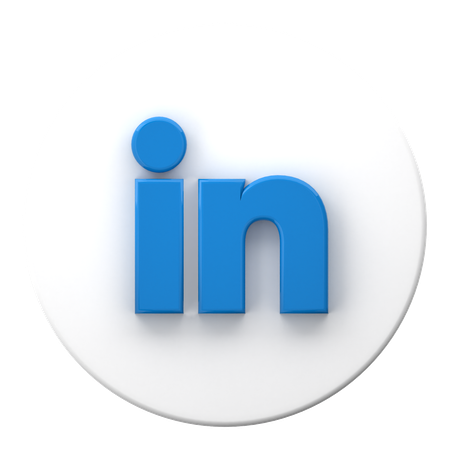 Linkedin  3D Icon