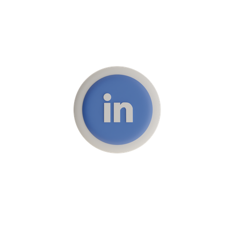 Linkedin  3D Icon