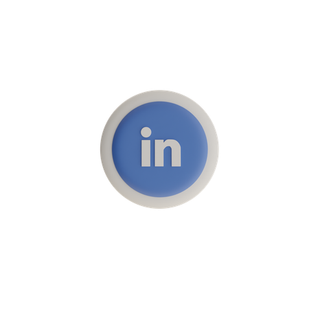 LinkedIn  3D Icon