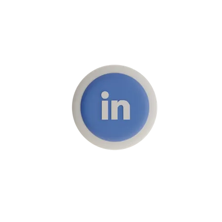 Linkedin  3D Icon