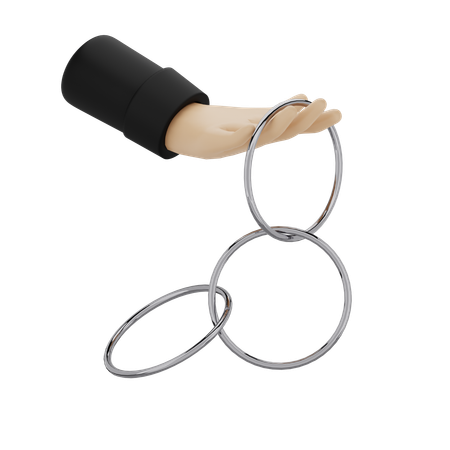 Linking Ring  3D Icon