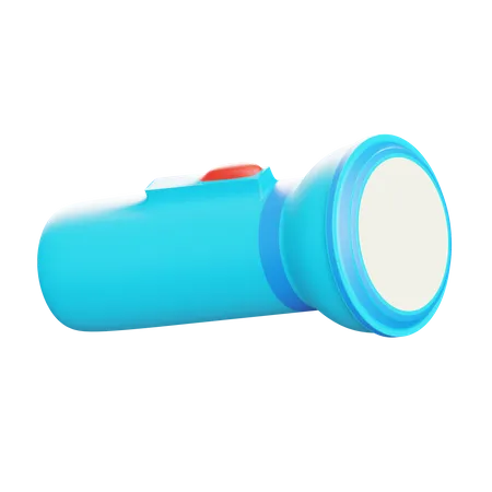 Linterna  3D Icon