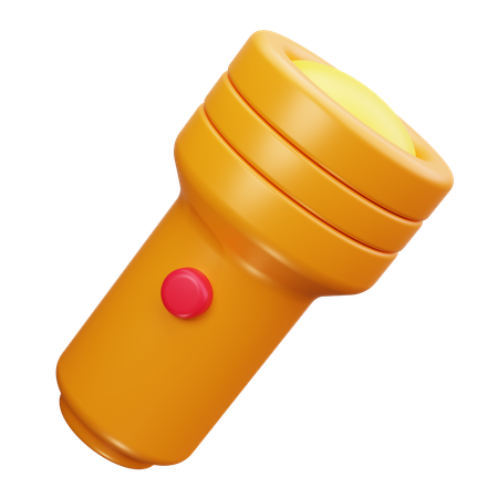 Linterna  3D Icon