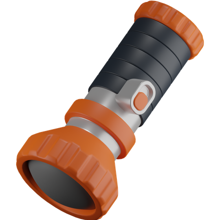 Linterna  3D Icon