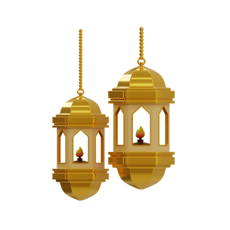 Linterna árabe  3D Icon