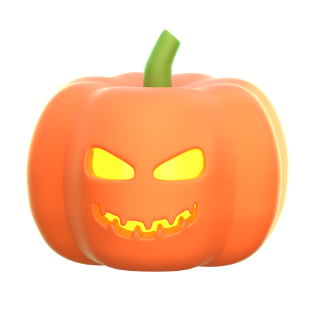 Linterna de calabaza  3D Icon