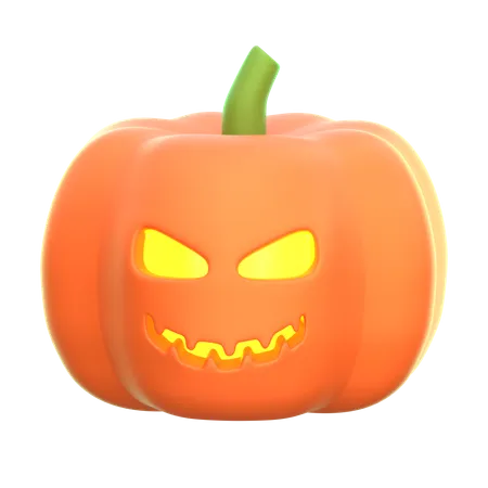 Linterna de calabaza  3D Icon