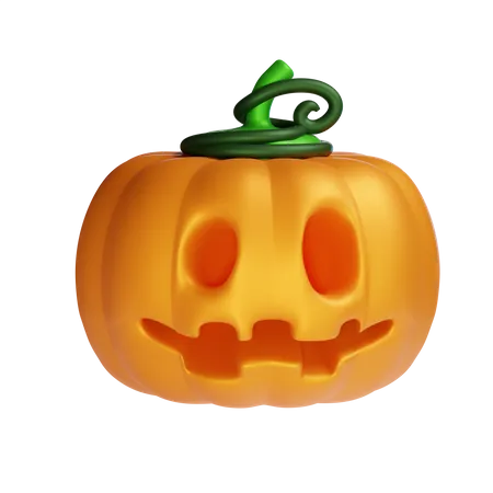 Linterna de calabaza  3D Icon