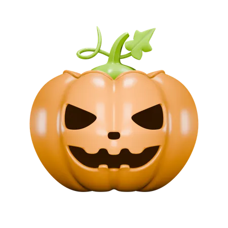 Linterna de calabaza apagada  3D Icon