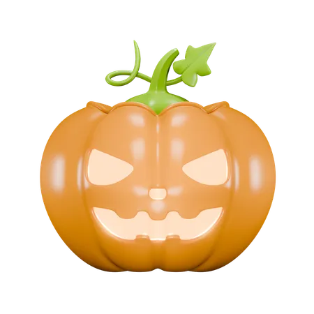 Linterna de calabaza encendida  3D Icon