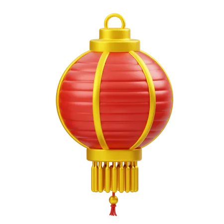 Linterna china  3D Icon