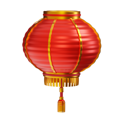 Linterna china  3D Icon