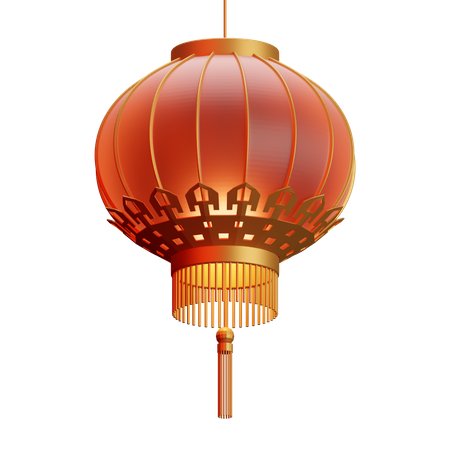 Linterna china  3D Illustration