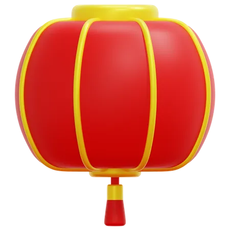 Linterna china  3D Icon