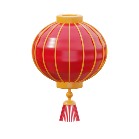 Linterna china  3D Icon