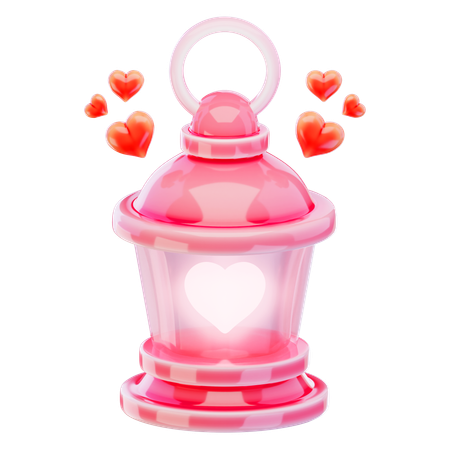 Linterna de amor  3D Icon