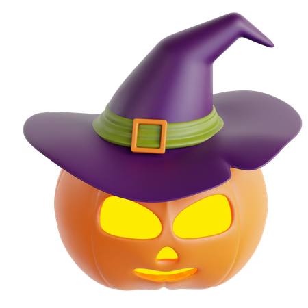 Jack-O-Lantern  3D Icon