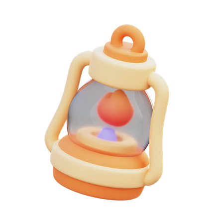 Linterna de camping  3D Icon