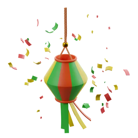 Linterna de junio  3D Icon