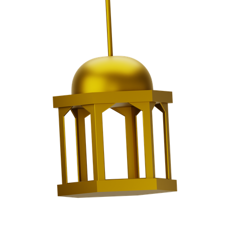 Linterna de la mezquita árabe islámica  3D Icon
