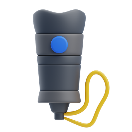 Linterna de policia  3D Icon