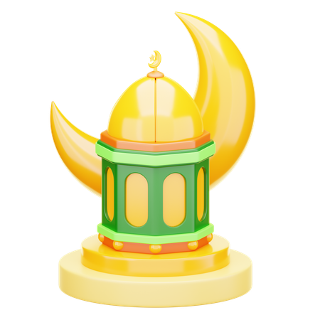 Linterna de Ramadán  3D Icon