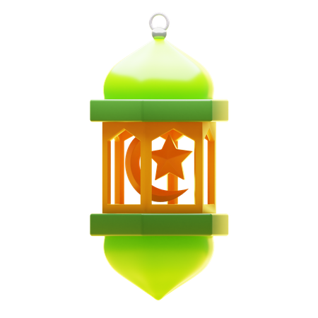 Linterna de ramadán  3D Icon