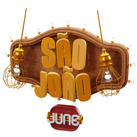 Faroles de junio  3D Icon