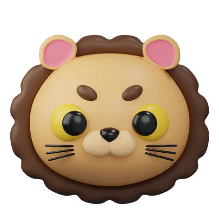 Lion  3D Icon