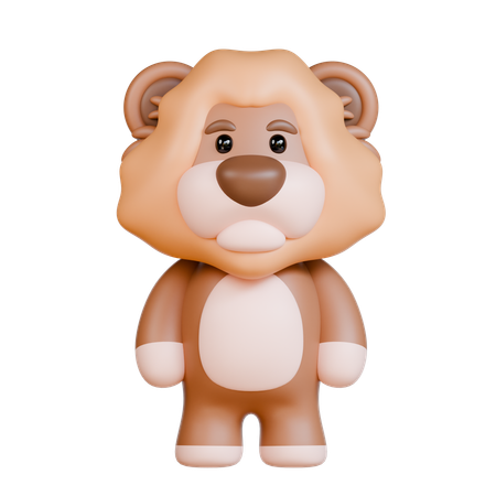 Lion  3D Icon