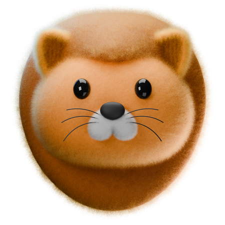 Lion  3D Icon