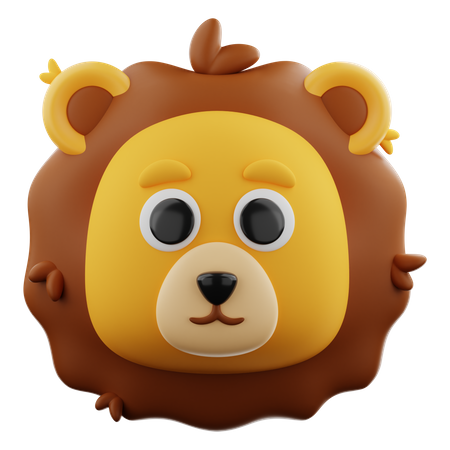 Lion  3D Icon