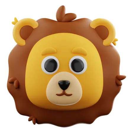 Lion  3D Icon