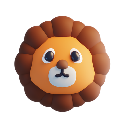 Lion  3D Icon