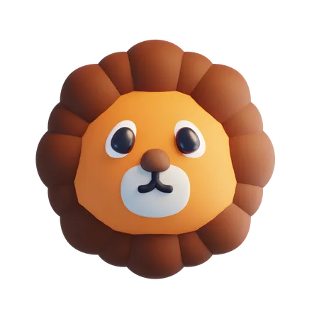 Lion  3D Icon