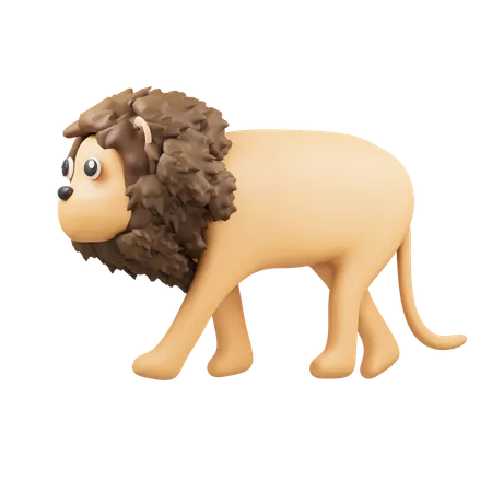 Lion  3D Icon